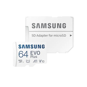 Karta pamięci Samsung EVO Plus 2021 microSD 64GB (MB-MC64KA)