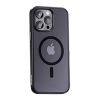 Etui McDodo Magnetic do iPhone 15 Pro (czarny)
