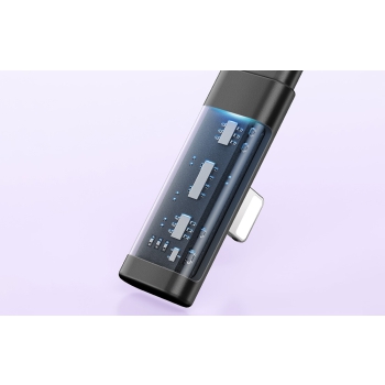 Kabel USB-C do Lightning Mcdodo CA-3440 90 stopni 1.2m z LED (czarny)