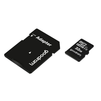 Goodram Microcard 32 GB karta pamięci micro SD HC UHS-I class 10, adapter SD (M1AA-0320R12)