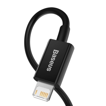 Baseus Superior kabel USB - Lightning 2,4 A 2 m czarny (CALYS-C01)