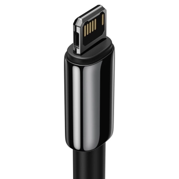 Baseus Tungsten kabel USB - Lightning 2,4 A 1 m czarny (CALWJ-01)