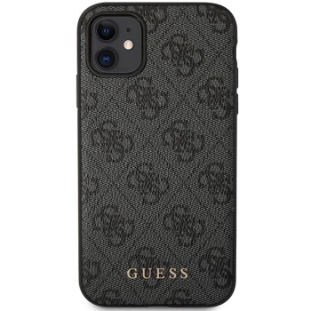 Etui Guess 4G Collection na iPhone 11 / Xr - szare