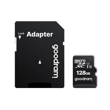 Goodram Microcard 128 GB karta pamięci micro SD XC UHS-I class 10, adapter SD (M1AA-01280R12)