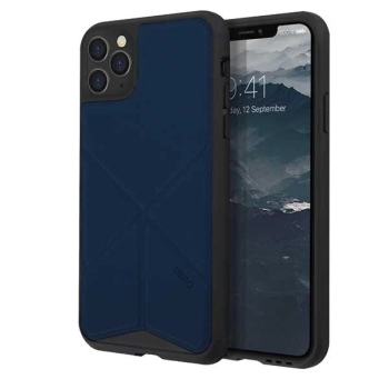 Etui UNIQ Transforma na iPhone 11 Pro Max - niebieskie