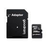 Goodram Microcard 256 GB karta pamięci micro SD XC UHS-I class 10, adapter SD (M1AA-2560R12)