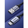 Kabel Ugreen US290 60146 USB-A / micro USB 2.4A 1m - szary