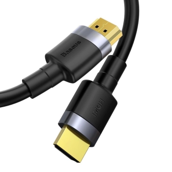 Kabel Baseus Cafule HDMI / HDMI 2.0 4K 60 Hz 3D 18 Gbps 2 m - czarny