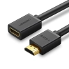 Kabel Ugreen HD107 10140 HDMI (męski) - HDMI (żeński) 4K 0.5 m - czarny