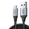 Kabel Ugreen US290 60146 USB-A / micro USB 2.4A 1m - szary