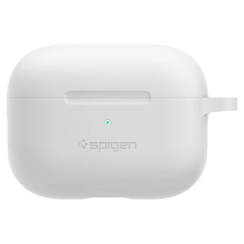 Etui Spigen Silicone Fit na Apple AirPods Pro 1 - białe