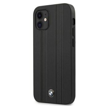 Etui BMW Signature Tire Marks na iPhone 12 mini - czarne