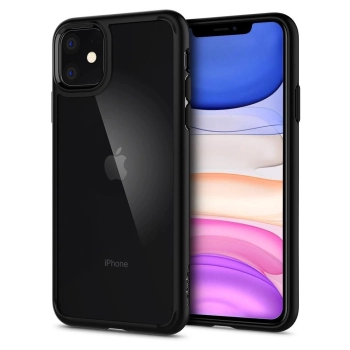 Etui Spigen Ultra Hybrid na iPhone 11 - czarny mat