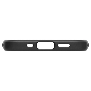 Etui Spigen Liquid Air na iPhone 12 mini - czarny mat