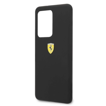 Etui Ferrari Silicone na Samsung Galaxy S20 Ultra - czarne