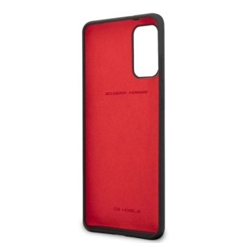 Etui Ferrari Silicone na Samsung Galaxy S20+ - czarne