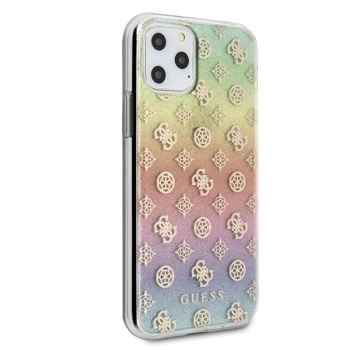 Etui Guess Iridescent 4G Peony na iPhone 11 Pro - wielokolorowe