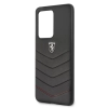 Etui Ferrari Heritage Quilted na Samsung Galaxy S20 Ultra - czarne