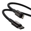 Kabel Baseus CATLWJ-A01 Lightning - USB-C PD 20W 480Mb/s 2m - czarny