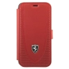 Etui Ferrari Off Track Perforated na iPhone 12 mini - czerwone