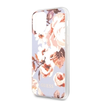 Etui Guess N.2 Flower Collection na iPhone 11 Pro Max - liliowe