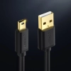 Ugreen kabel przewód USB - mini USB 480 Mbps 2 m czarny (US132 30472)