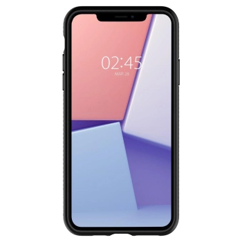 Etui Spigen Liquid Air na iPhone 11 Pro - czarny mat