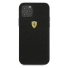 Etui Ferrari On Track Perforated na iPhone 12 Pro Max - czarne