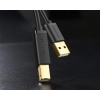 Ugreen kabel przewód USB - USB Typ B (kabel do drukarki) 3m czarny (10351)