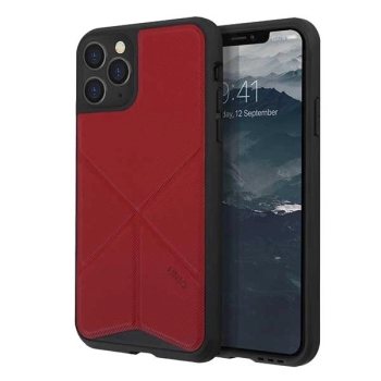 Etui UNIQ Transforma na iPhone 11 Pro - czerwone