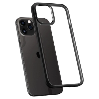 Etui Spigen Ultra Hybrid na iPhone 12 / iPhone 12 Pro - czarny mat