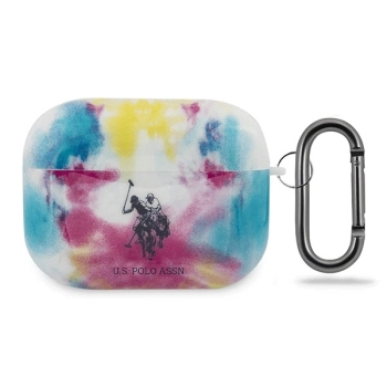 Etui U.S. Polo Assn. Tie & Dye Collection na AirPods Pro - wielokolorowe