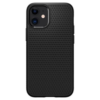 Etui Spigen Liquid Air na iPhone 12 mini - czarny mat