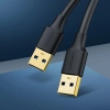 Kabel Ugreen US128 10370 USB-A 3.0 / USB-A 3.0 5Gb/s 1m - czarny