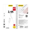 Dudao przewód kabel USB / Lightning 2.4A 1m biały (L4L 1m white)