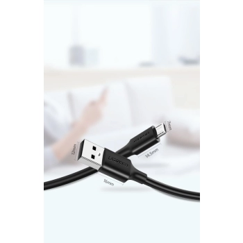 Kabel Ugreen US289 60138 micro USB / USB-A 2m - czarny