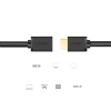 Kabel Ugreen HD107 10140 HDMI (męski) - HDMI (żeński) 4K 0.5 m - czarny