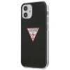 Etui Guess Triangle Collection na iPhone 12 mini - czarne