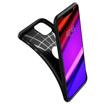 Etui Spigen Rugged Armor na iPhone 11 - czarny mat