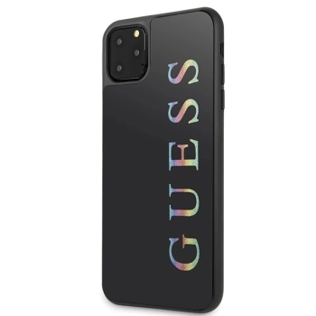 Etui Guess Glitter Logo na iPhone 11 Pro Max - czarne