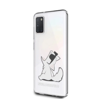 Etui Karl Lagerfeld Choupette Fun na Samsung Galaxy A31 - przezroczyste