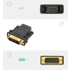 Ugreen przejściówka HDMI (żeński) - DVI 24+1 (męski) FHD 60 Hz czarny (20124)