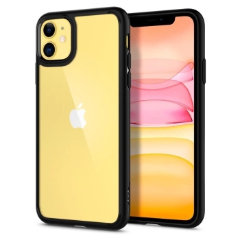 Etui Spigen Ultra Hybrid na iPhone 11 - czarny mat