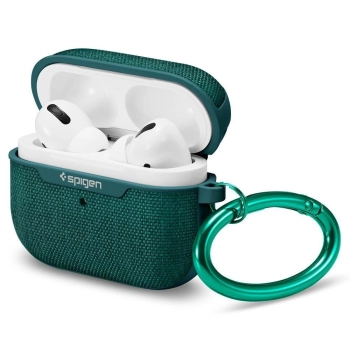 Etui Spigen Urban Fit na Apple AirPods Pro 1 - ciemnozielone