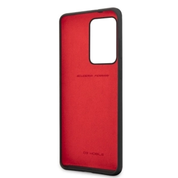 Etui Ferrari Silicone na Samsung Galaxy S20 Ultra - czarne