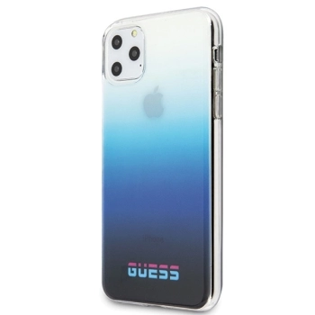 Etui Guess California na iPhone 11 Pro Max - niebieskie