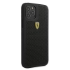 Etui Ferrari On Track Perforated na iPhone 12 Pro Max - czarne