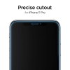 Szkło hartowane Spigen ALM Glass FC na iPhone 11 Pro Max - czarne