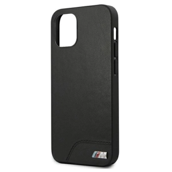 Etui BMW M Collection Smooth PU na iPhone 12 mini - czarne