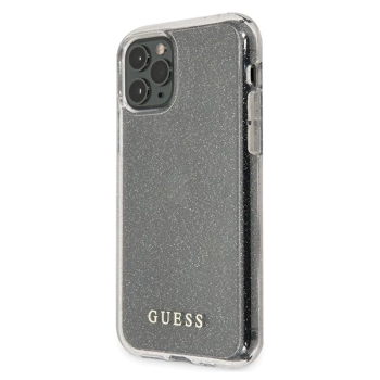 Etui Guess Glitter na iPhone 11 Pro - srebrne